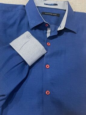 Hammer Made Limited Edition (61 of 95) 100% Cotton Button-down Shirt Sz 17(L-XL)